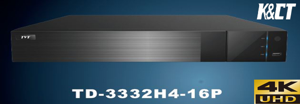 Đầu ghi TVT-NVR TD-3332H4-16P